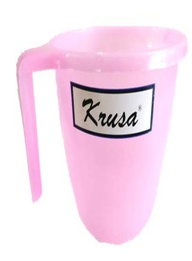 Krusa Plastic Mug for Bathroom 1.5 litres Capacity (Colour May Vary) - Image 4